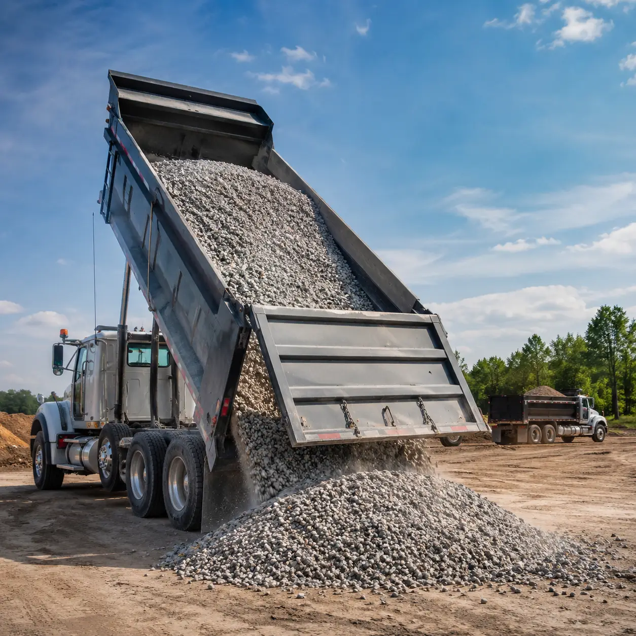 Material Hauling Dispatch Reliable truck dispatching for contractors, site managers, and construction teams that need materials moved efficiently. Gateway Trucking coordinates dependable hauling support for aggregates, fill, stone, asphalt, and job-site materials throughout the NY Metro, Tri-State, and Northeast region.